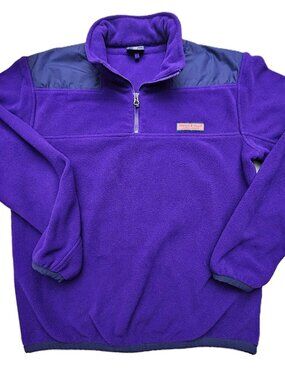 Vineyard Vines Men's Quarter-Zip Pullover Fleece Sweatshirt – Size Small